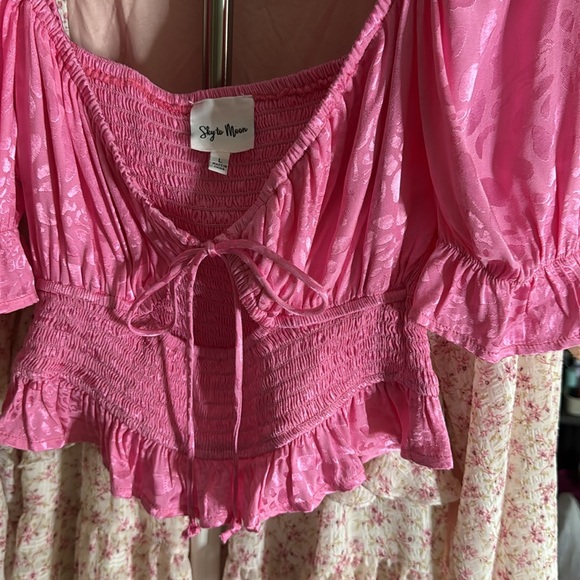 Sky to Moon Pink Crop Top - Picture 8 of 13